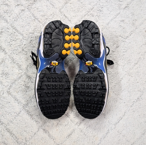 Nike Air Max Plus Golf Shoes Hyper Blue Navy Gold Mens Size 8 FZ4150-400 NEW - Picture 6 of 7